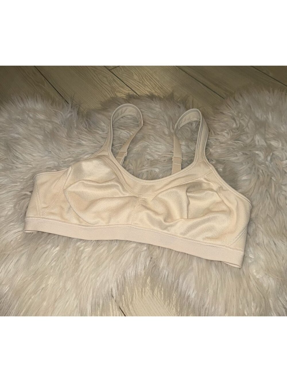 Playtex 18 Hour Active Lifestyle Full Figure Bra WF Womens 38B 4159 Beige New